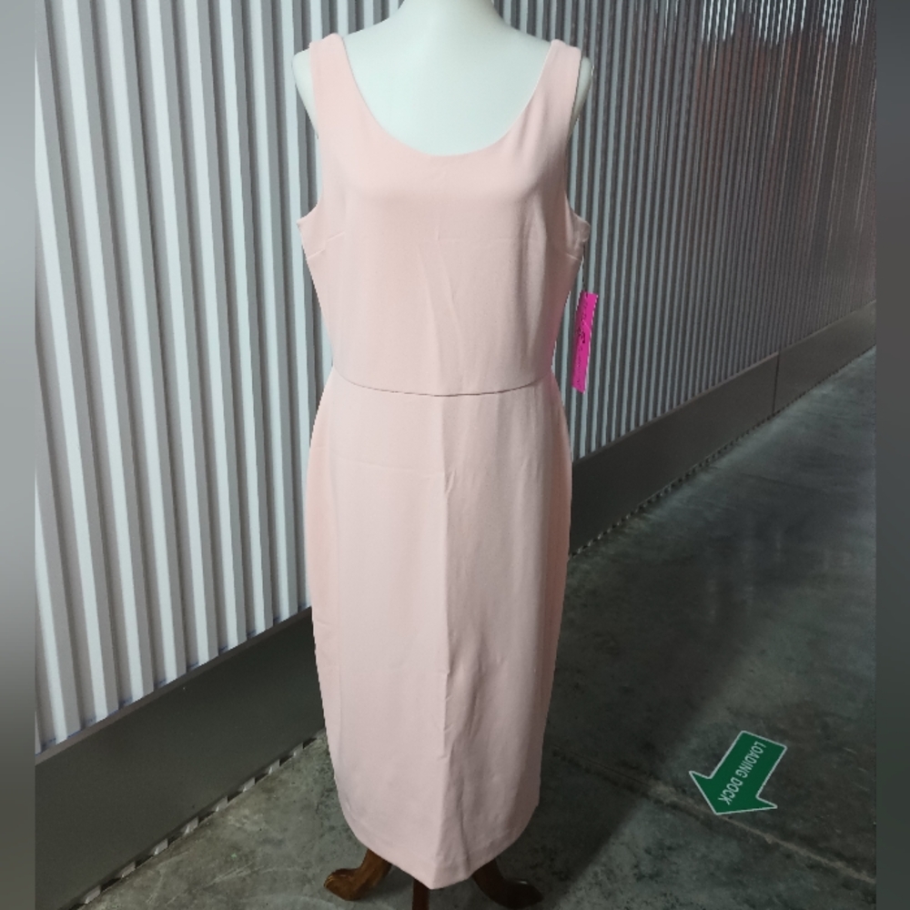 Betsey Johnson Blush Pink Midi Dress